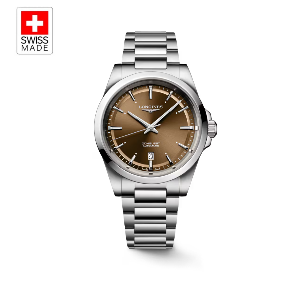 Automatic watch, Ø 41.00 mm, stainless steel, L3.830.4.62.6