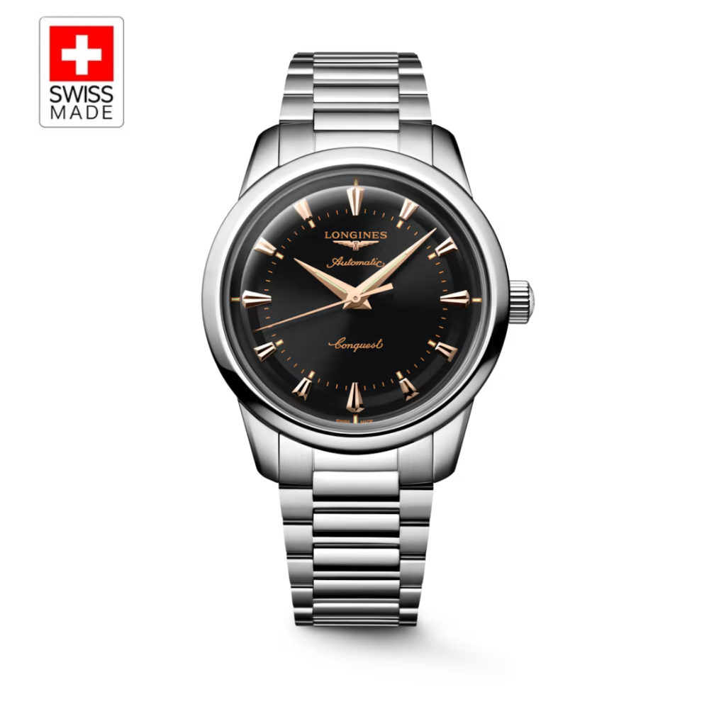 Automatic watch, Ø 40.00 mm, stainless steel, L1.650.4.52.6