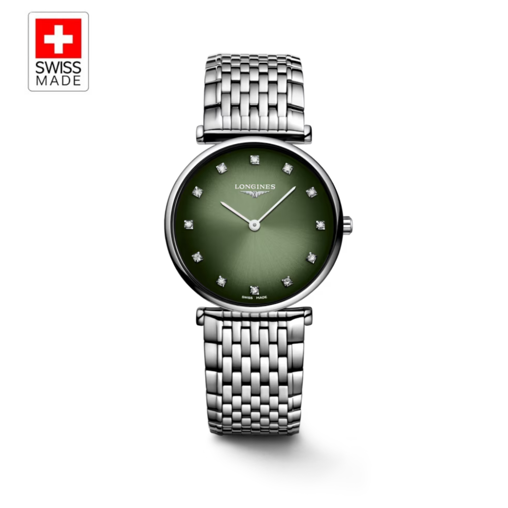 Quartz watch, Ø 29.00 mm, stainless steel, L4.512.4.92.6