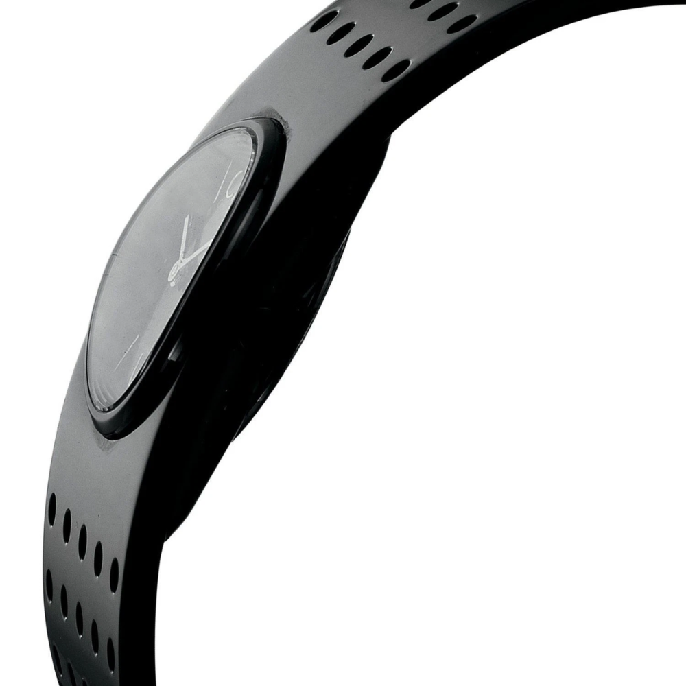 Calvin Klein K8324302 Womens Grid Swiss Blk PVD Stainless Steel With 5.5" Band!