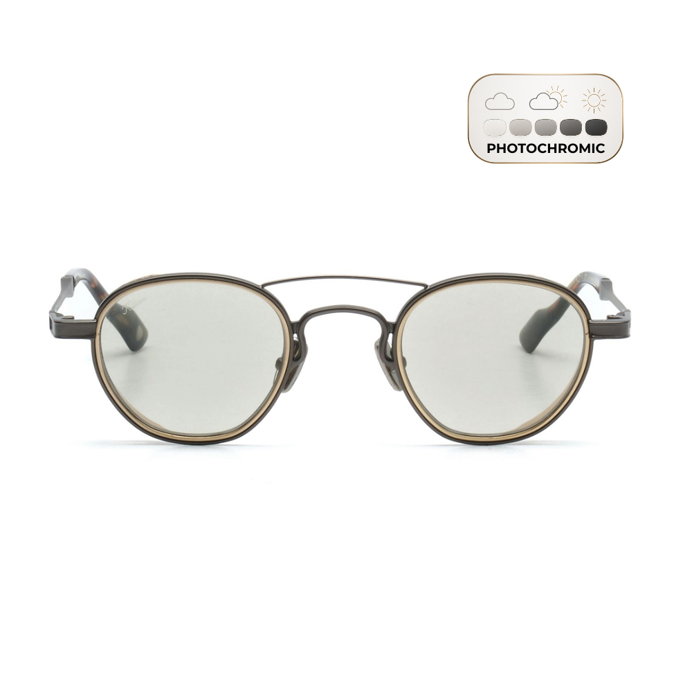 Kilian Dolore C2 47 Unisex Oval Black Metal Sunglasses