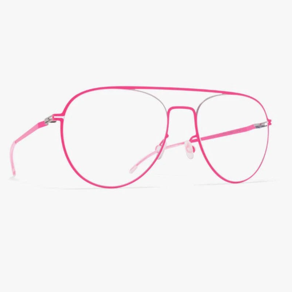 Eyewear Mykita Eero 56 18 135 C151 Silver Neon Pink 100% Authentic