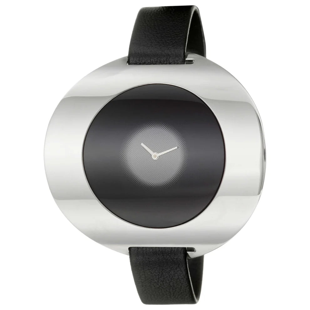 Ray 59mm Black Dial Women's Swiss Quartz (Battery-Powered) Watch