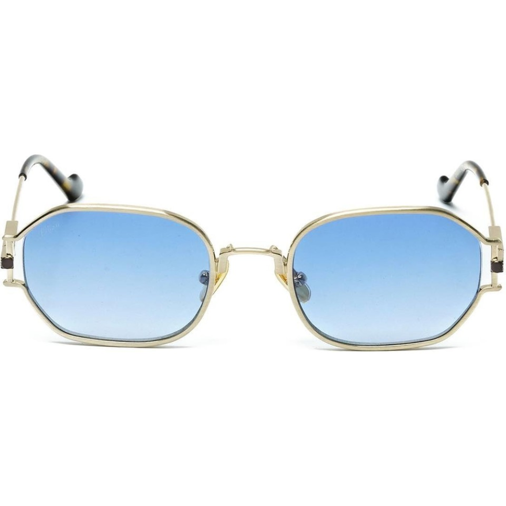 Kilian Diamente C1 52 Unisex Oval Gold Metal Sunglasses