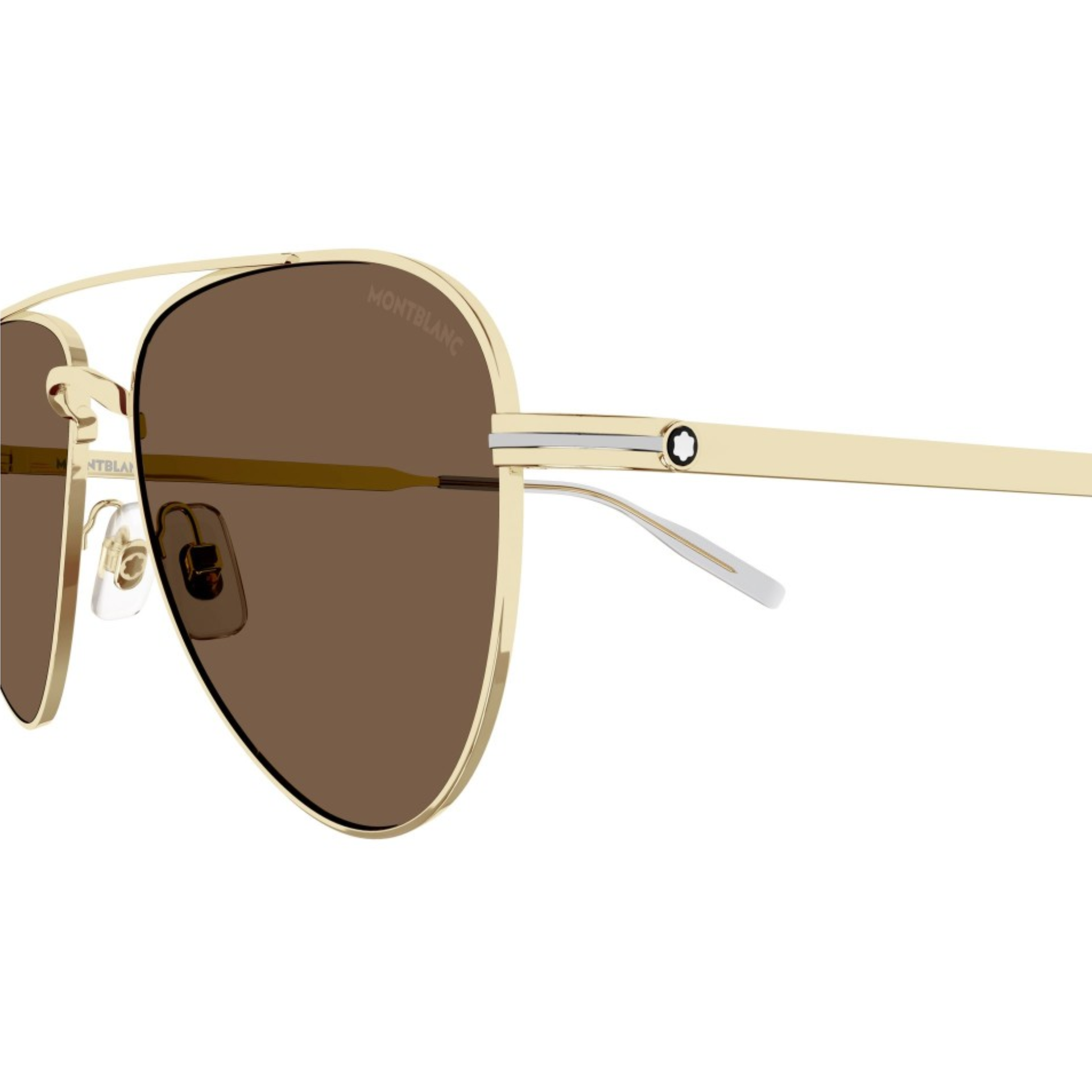 Montblanc MB0235S - 003 Gold | Sunglasses Man