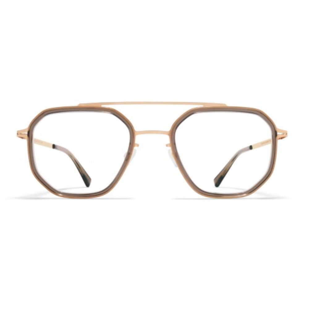 Mykita SATU - A83-CGD/CLAH Champagne Gold/clear Ash | Eyeglasses Woman