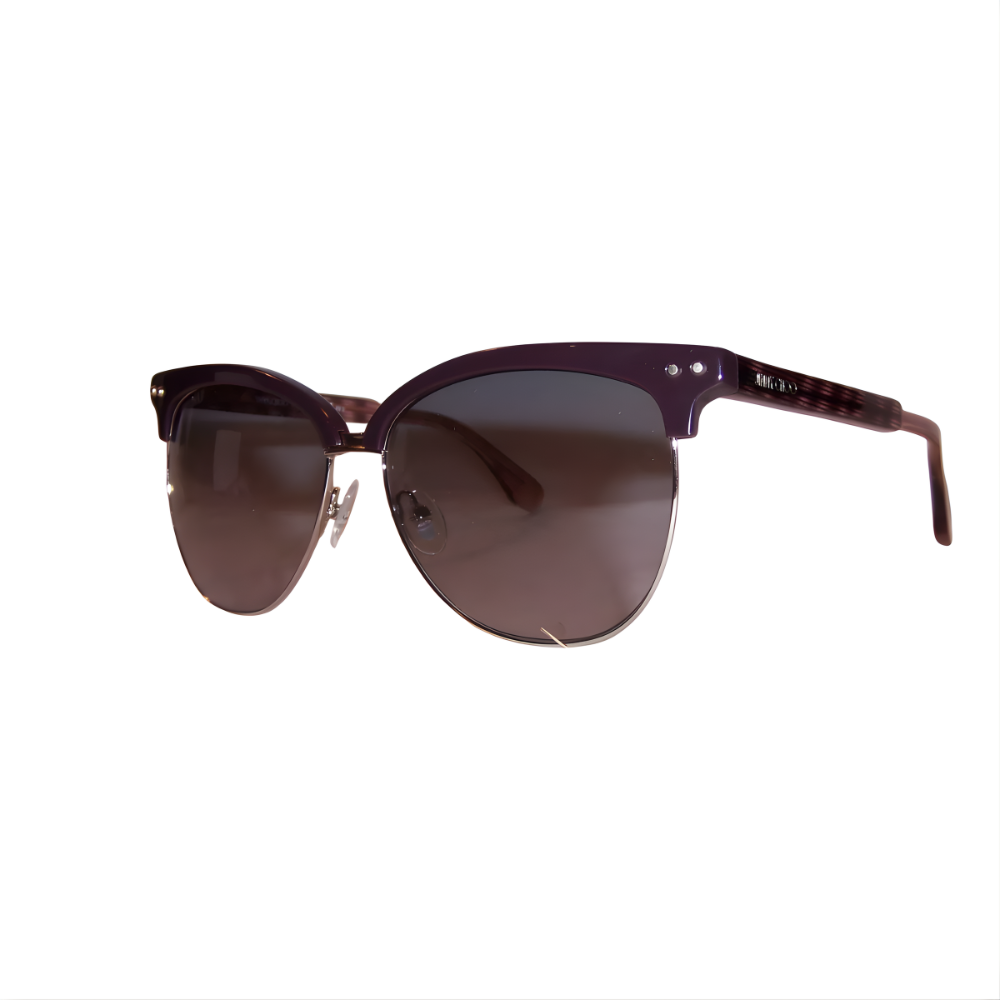 NEW JIMMY CHOO SUNGLASSES ARAYA/S LYX-EU Bugd Glitterd/GRAY AUTHENTIC