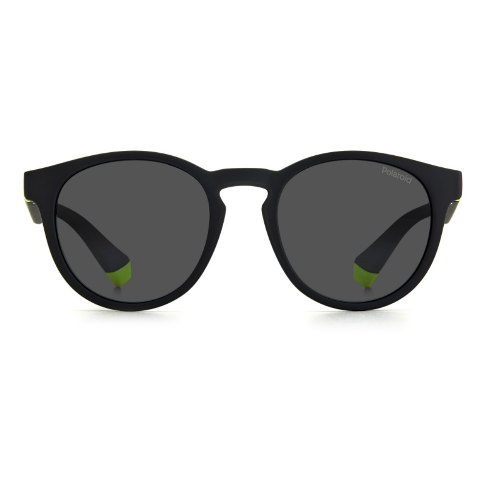 Polaroid Kids PLD 8048/S - 71C M9 Black Yellow | Sunglasses Junior Unisex