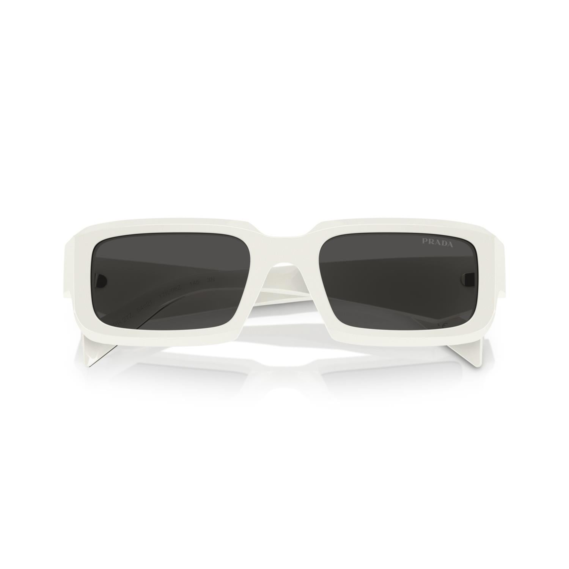 Prada PR 27ZS 17K08Z White-Dark Grey Men's Sunglasses