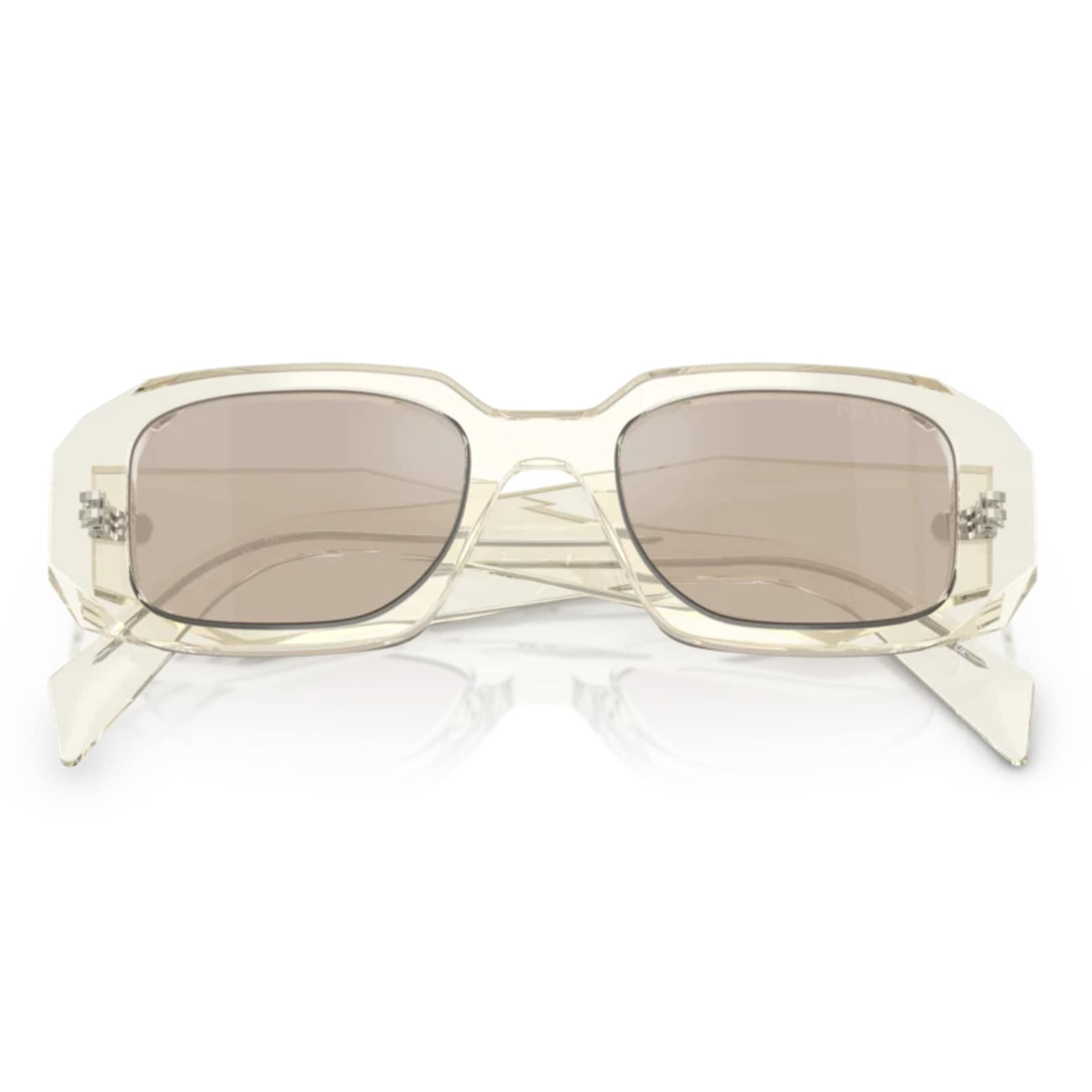 Prada PR 17WS - 19X30N Transparent Champagne | Sunglasses Woman