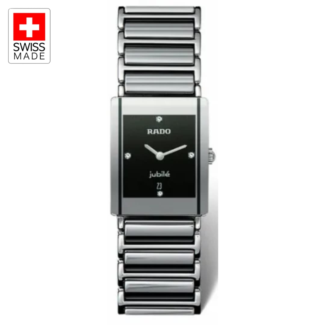 Integral Quartz Diamond Black Dial Men's Watch R20484722