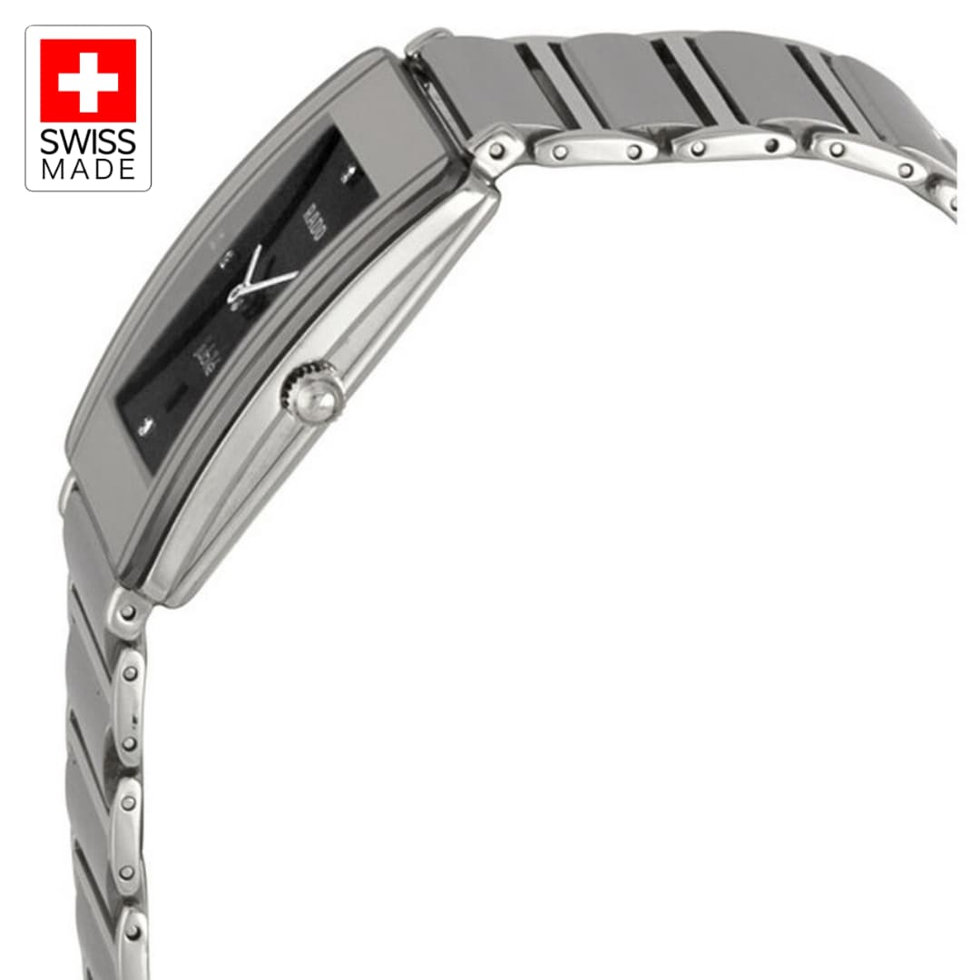 Integral Quartz Diamond Black Dial Men's Watch R20484722