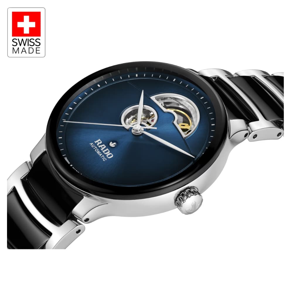 Rado Centrix Automatic Open Heart Swiss Men's Mechanical Watch R30012202