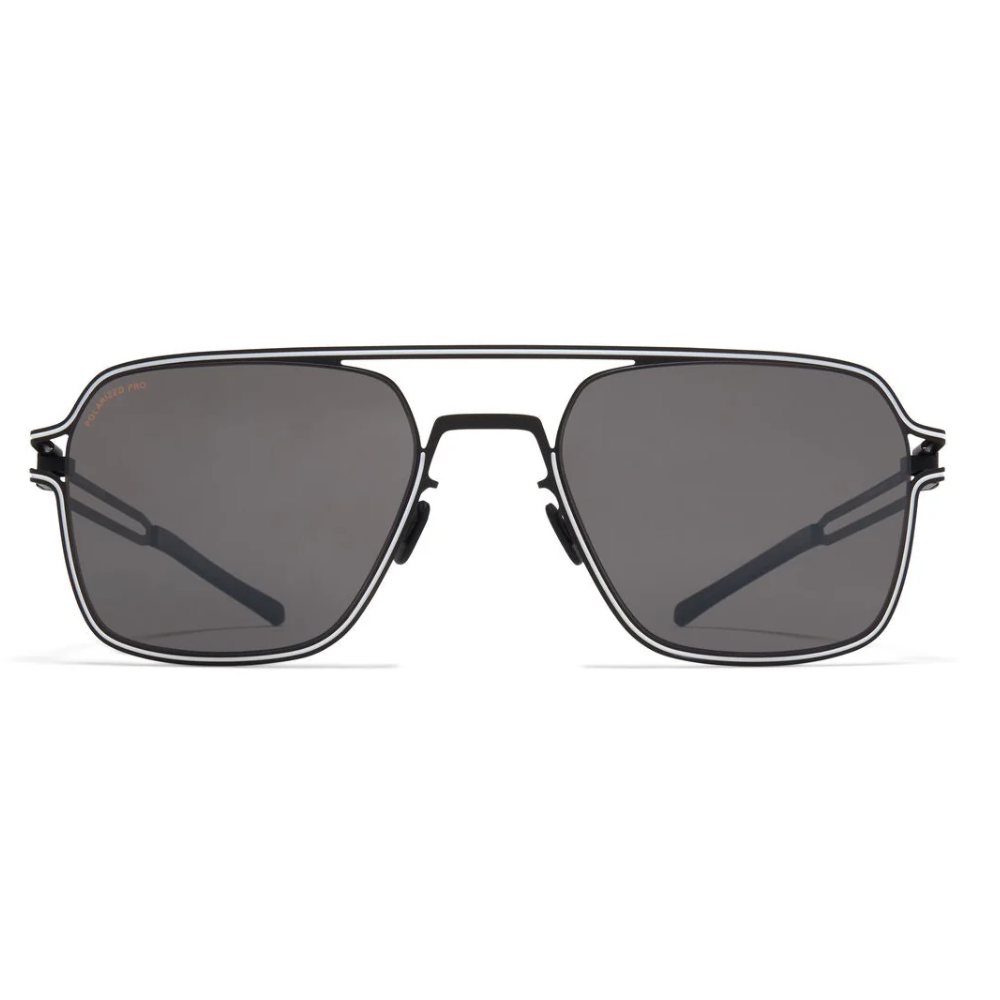 Mykita Riku C363 Black/White Unisex Sunglasses