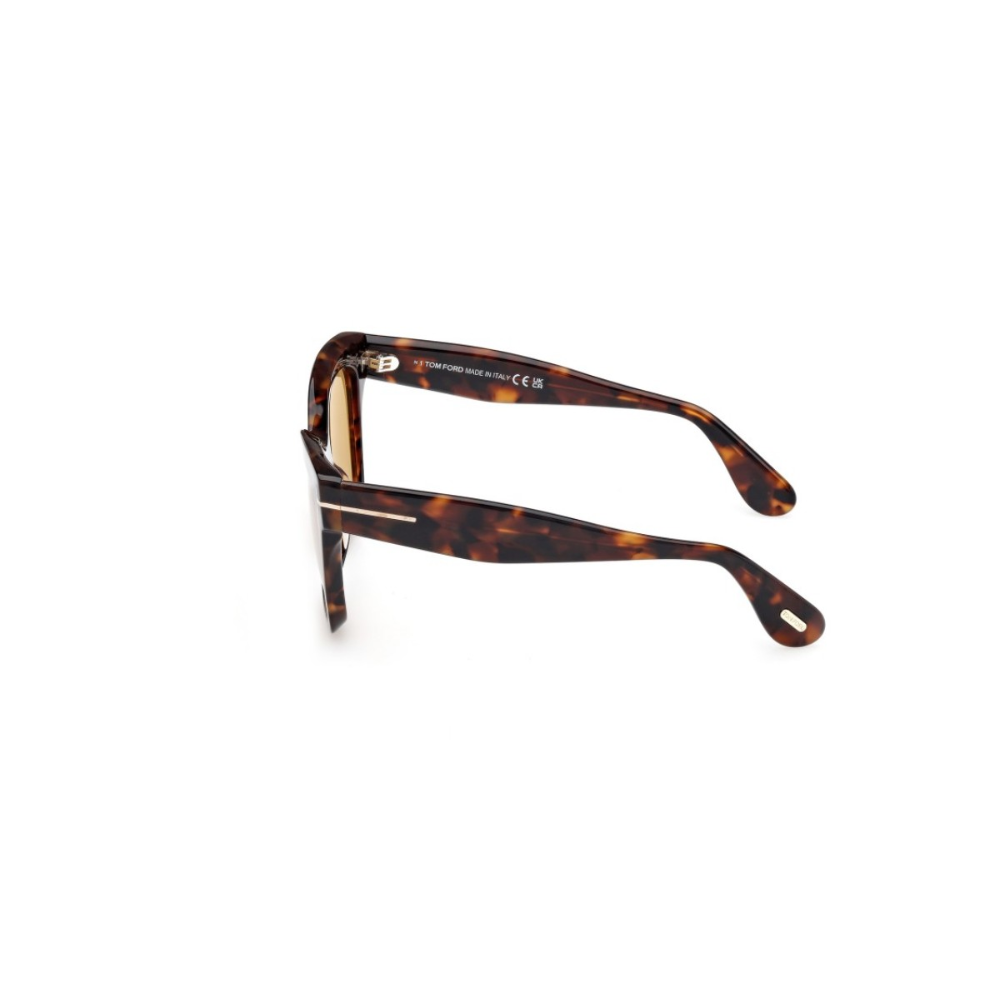 Tom Ford FT 1217 - 52E Koyu Havana | Kadın Güneş Gözlüğü