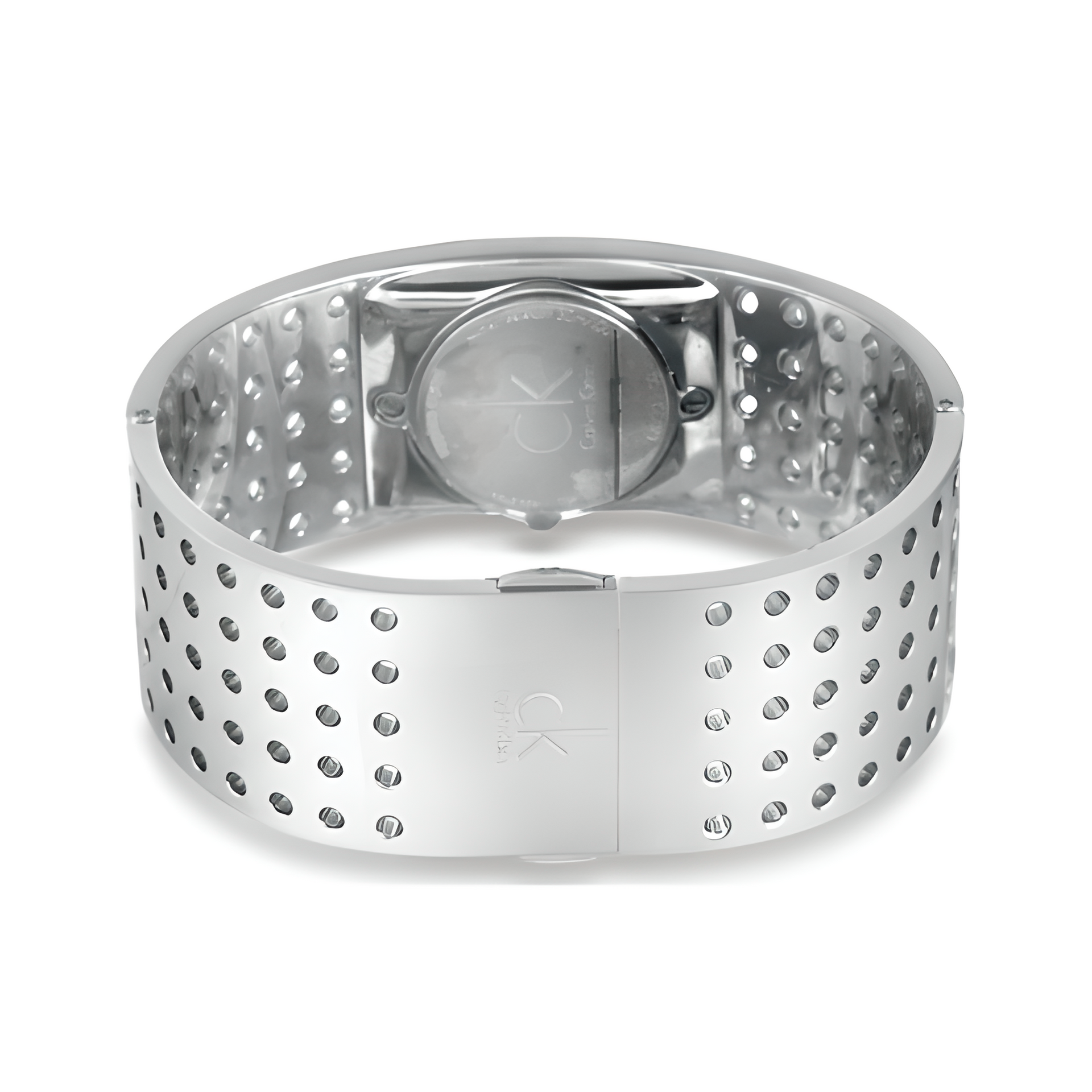 Calvin Klein Grid White Dial Bangle Ladies 20 mm Watch